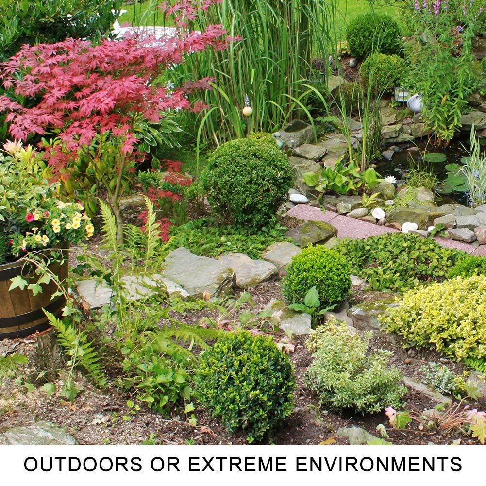 SumDirect® 100pcs 2.68"x6.5" Thick Plastic Waterproof Plant T-Type Tags Markers Nursery Garden Labels (White) - Image 6