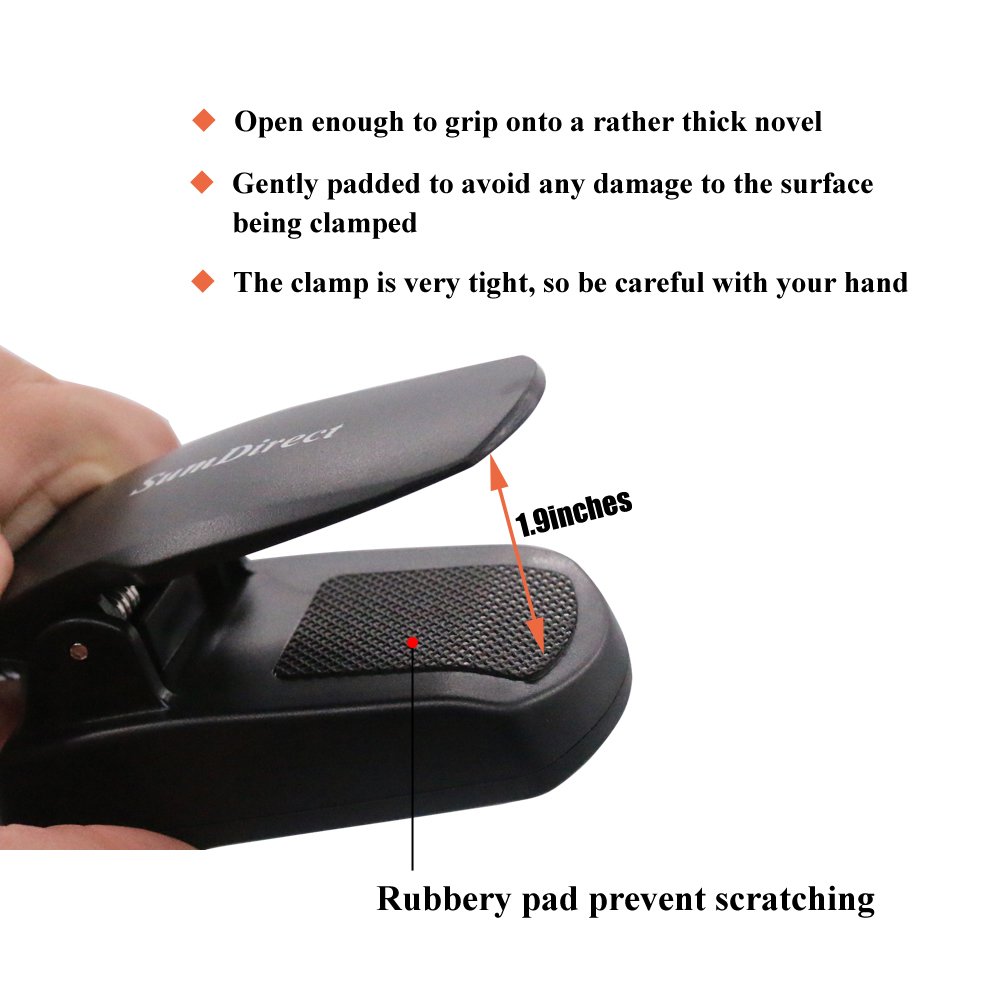 SumDirect Music Stand Light - 9 LED Adjustable Clip on Piano Lights, USB and Battery Operated, Perfect for Piano, Book Reading, Orchestra, Podium, Easel - Image 5